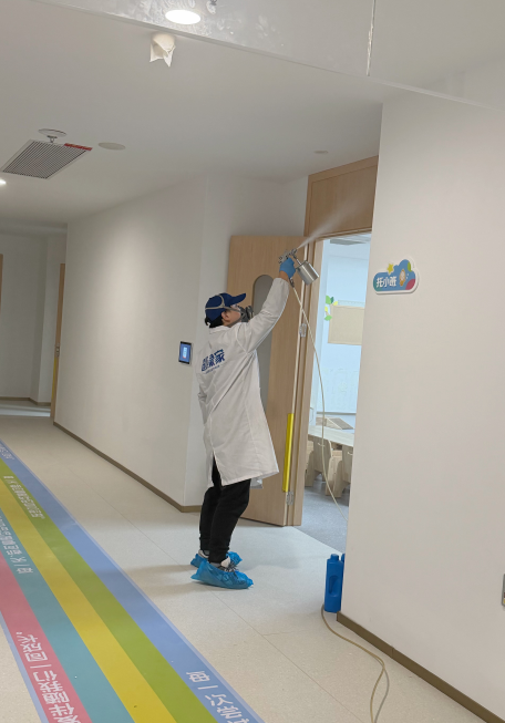 杭州西湖妇幼中心托育园1400㎡除醛案例